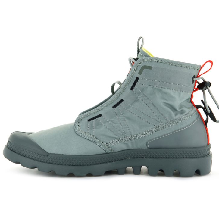 Bottes Palladium Pampa Travel Lite Femme Grise | FR XBL360E